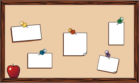 bulletin board