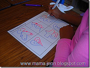 Art Warm-up Printables