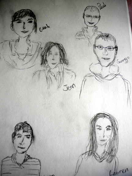 Sketch of my friends