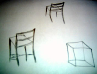 Day 4 Image of Chairs and A Cube