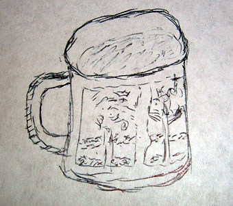 Practice Drawing - mug day 11