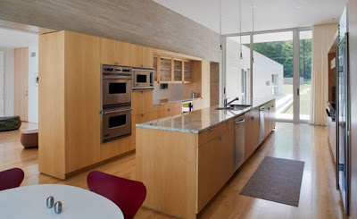 modern kitchen design stone house interior