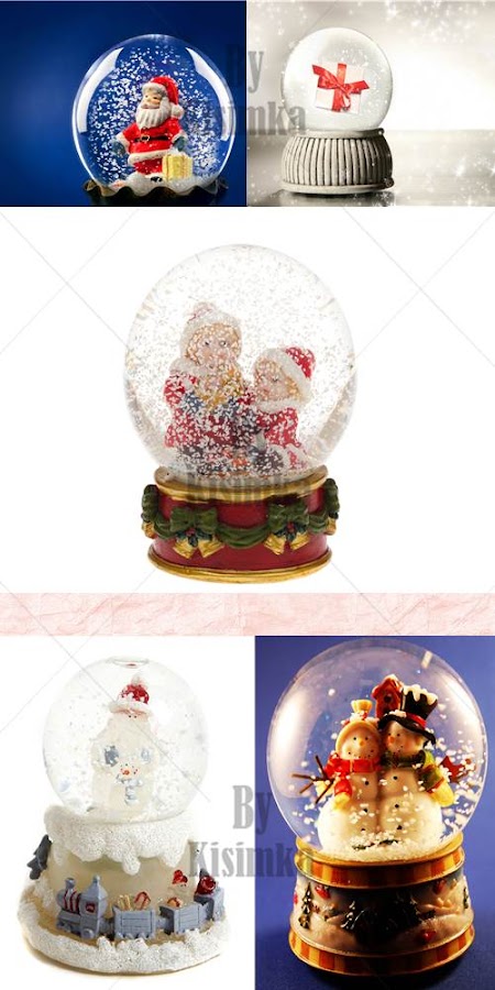 Stock Photo: Christmas Glass globe