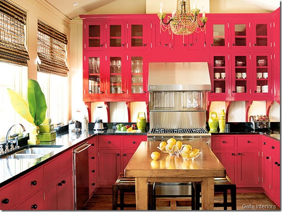 rexotic-red-kitchen-interior-design gaita interiors