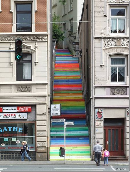 colourful stairs pichaus