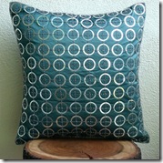 teal cushion etsy thehomecentric