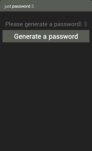 Just Password