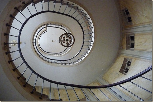 Escalier de Vidocq galerie Vivienne