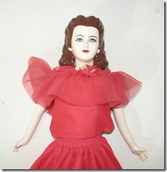Gone with the Wind Doll Face