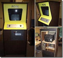 Arcade de PONG que ficava nos bares e rodoviárias da vida.