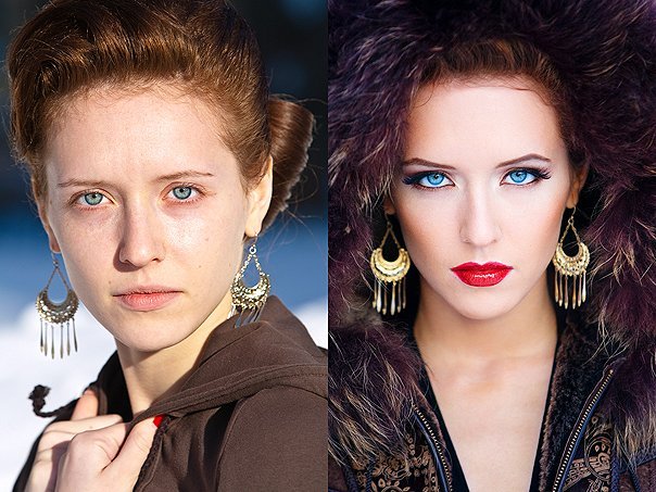 makeup before after vandreev 10 - 13 Fotos de maquiagem incríveis antes e depois