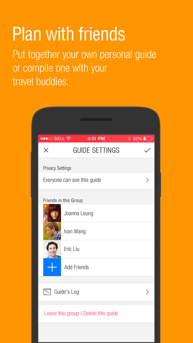 My Hong Kong Guide Screen 2