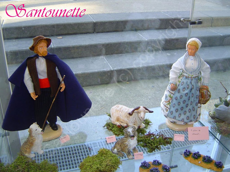 santons habillés santons d'Angélique Madre