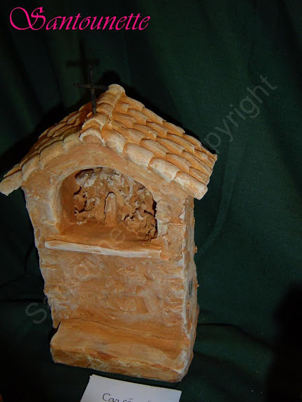 Accessoire santon oratoire de Monique Le Bihan
