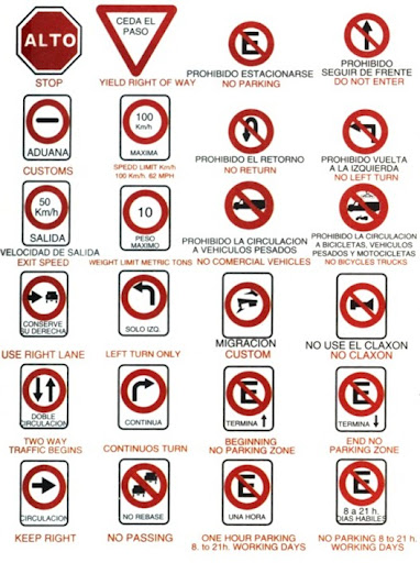 Señales reguladoras con nombres - Imagui