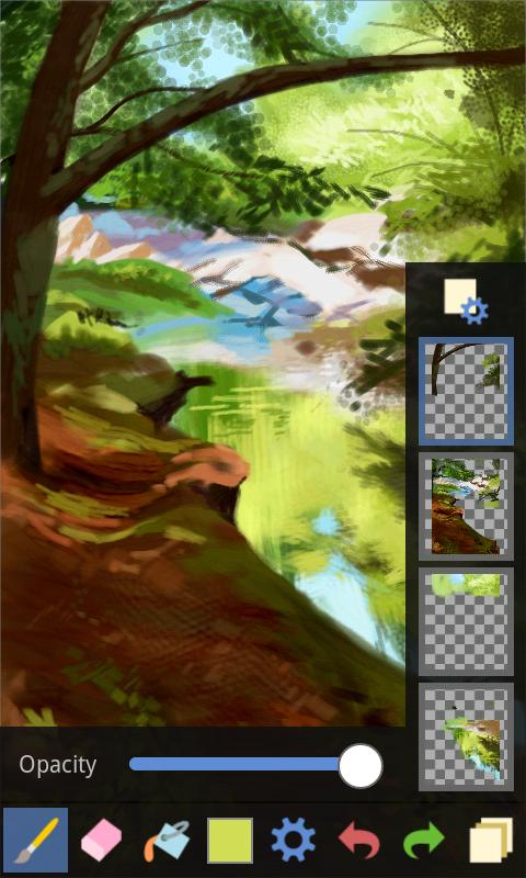 Android application Fresco Paint Pro screenshort