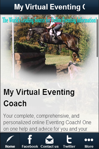 My Virtual Eventing Coach