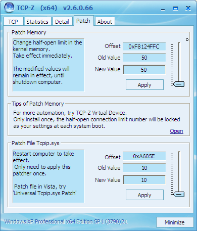 windows patch TCP-Z