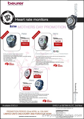 Beurer-Heart-Rate-Monitor-Mothers-Day-2011-EverydayOnSales-Warehouse-Sale-Promotion-Deal-Discount