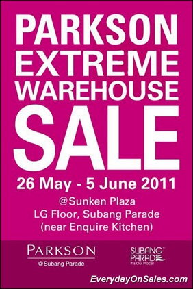 Parkson-Extreme-Warehouse-Sale-2011-EverydayOnSales-Warehouse-Sale-Promotion-Deal-Discount