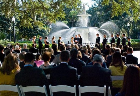 Savannah Wedding Forsyth Park
