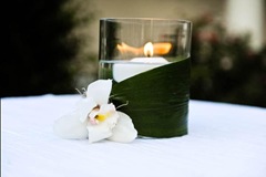 tea leaf candle wrap