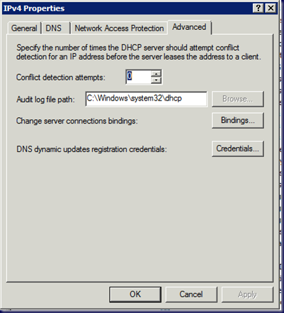 09-03-19 SBS 2008 - DHCP Credentials