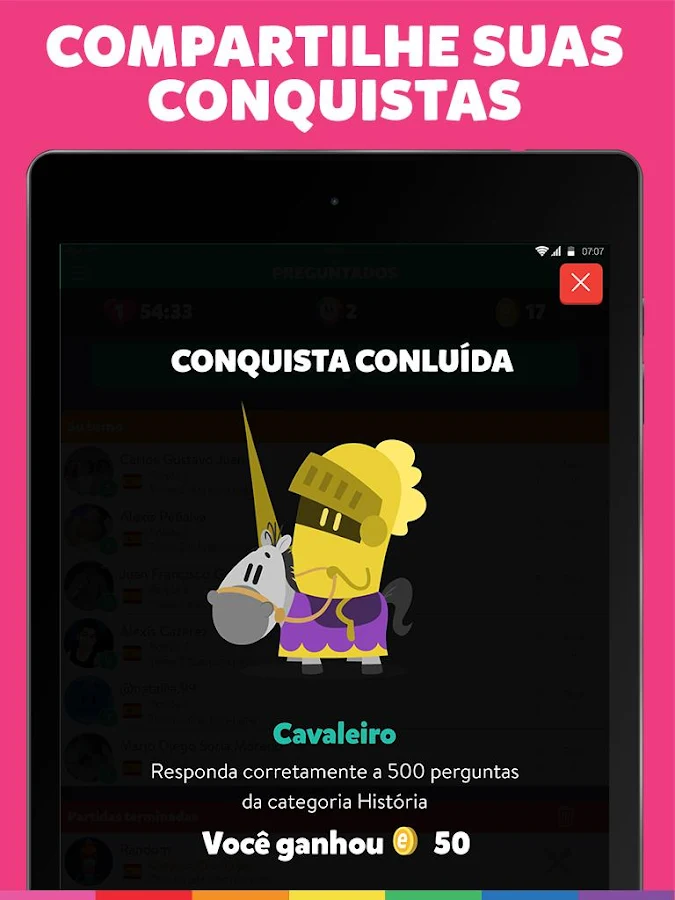 Perguntados (Ad free) - screenshot