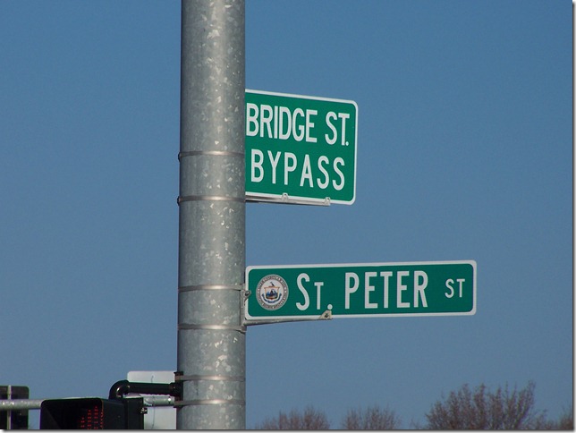 The bypass road at St. Peter St. gets a new name