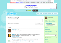 twitter page in twitxy