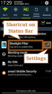 Blaulicht Filter - Augenpflege apk cracked download - screenshot thumbnail