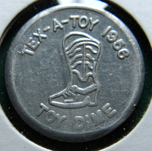 1956-Tex-A-Toy-Dime.--Value?