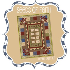 Seeds of Faith Quilt Kit - Green
