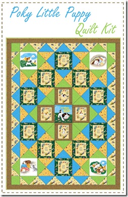 The Poky Little Puppy Quilt Kit