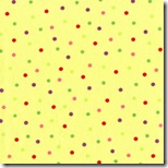 Happy Flowers - Dots Yellow #DD30Yellow