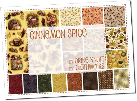 Cinnamon Spice by Dianne Knott for Clothworks