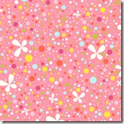 Girl Friday - Bubbles & Blossoms Pink #4270-E