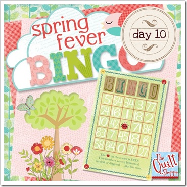Spring Fever Blog Bingo - Day 10