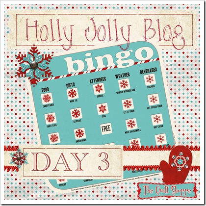 Holly Jolly Blog Bingo ... Day Three