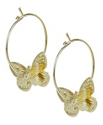 Butterfly Hoop by Forever21