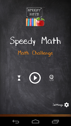 Speedy Math - brain challenge