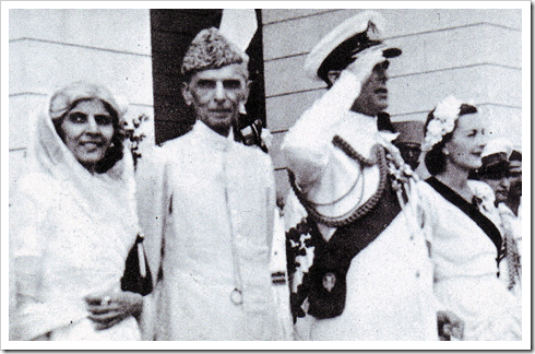 Quaid-e-Azam with Mountbatten