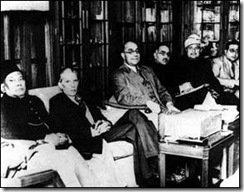 Jinnah (2nd from left)
