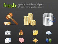Finance and Applications Icon Set