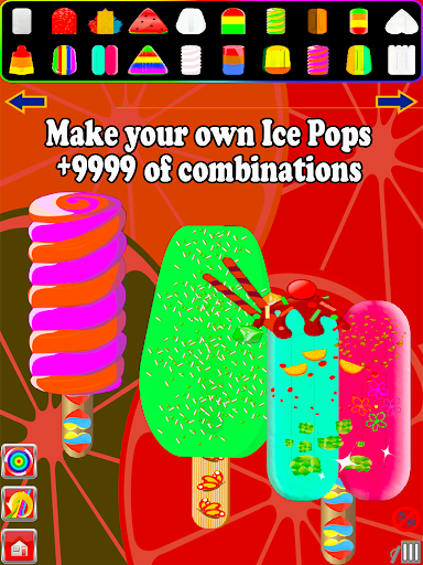 Ice Pops Frozen Popsicle Maker