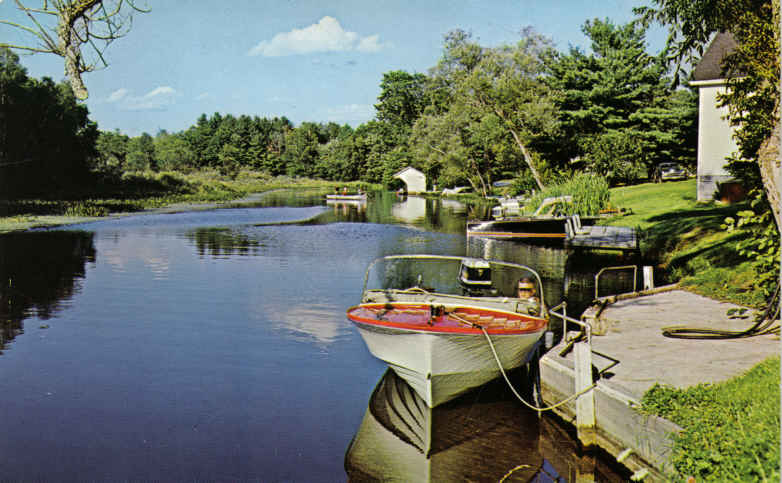 Vintage Postcard Blog Jefferson River Jefferson, Maine