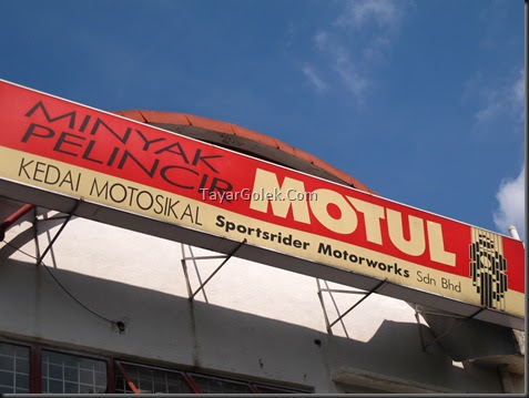 Parts - Tukar rantai & Sproket @ SportsRider Motorworks 