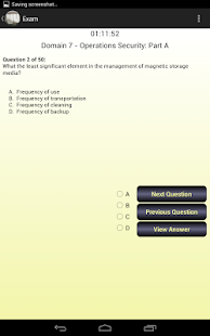 CISSP Evaluator Domain 7 Screenshots 3