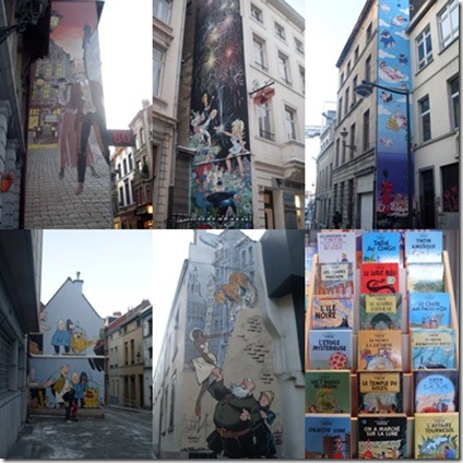 Murales e fumetti lungo il parcours BD a Bruxelles
