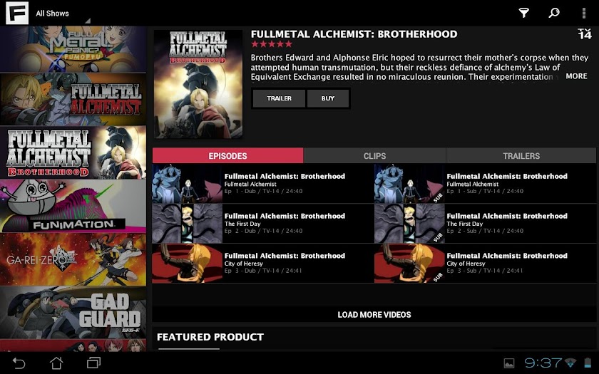 FUNimation Screen 2